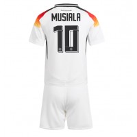 Deutschland Jamal Musiala #10 Fußballbekleidung Heimtrikot Kinder EM 2024 Kurzarm (+ kurze hosen)